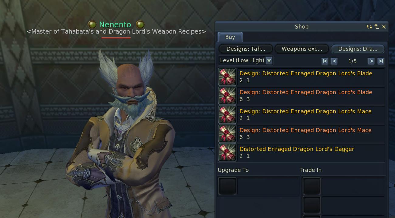 Nenento — Tahabata's and Dragon Lord's Weapon Design Master