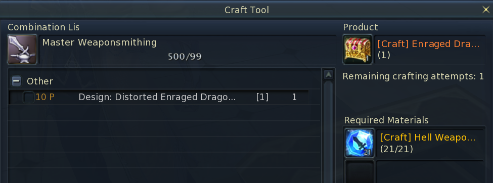 Contents of the Enraged Dragon Lord's Box