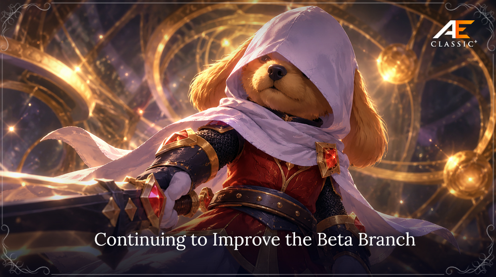 We’re continuing to improve the beta version of the client
